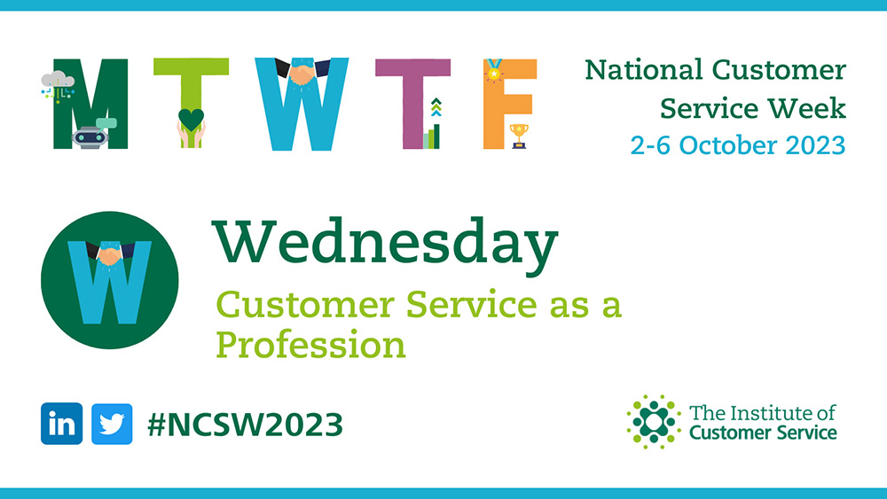 National Customer Service Week 2023 Customer Service as a Profession